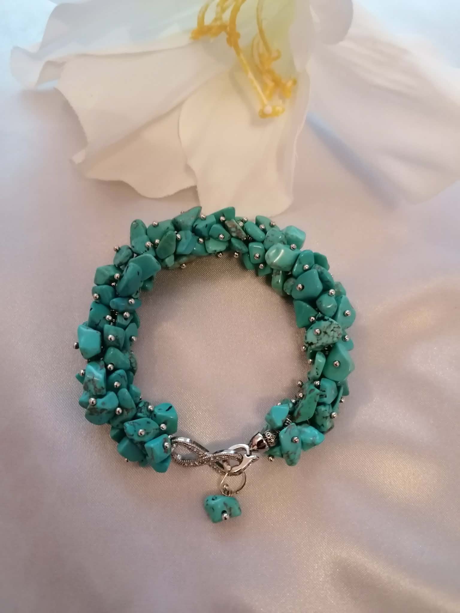 Natural Turquoise Jewelry Set