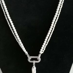 Two-Layer Natural Pearl Necklace