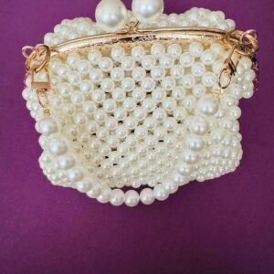 White Pearl Handbag