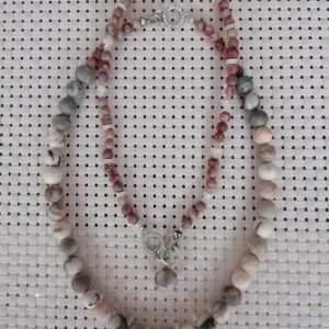 Natural Zebra Jasper Necklace